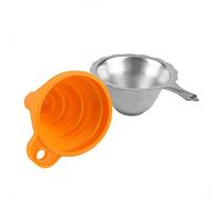 FTVOGUE Accesorios DE Impresora 3D Piezas Pleapsibles FUNNEL DE Silicona Plegable Filtro DE Resina DE Acero Inoxidable para la Impresora SLA con Cualquier Cano DE Fotón DE Fotón Kelant