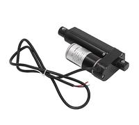FTVOGUE Actuador Eléctrico Actuador Lineal de 12 V, Motor de Engranaje de Metal de Movimiento Lineal Pequeño 1000 N de 50 Mm con Controlador Control Remoto para Automatización Abridor de Puerta de