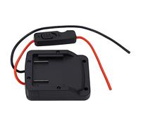 FTVOGUE Adaptador de Batería con Fusible Convertidor de Batería de Litio para 18V 625367000 625368000 Protección contra Sobrecorriente para Herramientas Eléctricas Iluminación para Bicicletas
