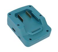 FTVOGUE Adaptador de Batería de Cargador de Teléfono Inalámbrico de 15 W para Parkside X20V PAP20A1 PAP20A3 PAP20B1 PAP20B3 con Puertos USB DC Tipo C Múltiples Protectores