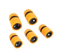 FTVOGUE Adaptador de Manguera Binder ABS 3/4in Conexión Rápida Conexión para Jardín - 5pcs