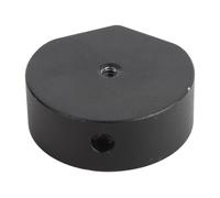 FTVOGUE Adaptador de Montaje para Trípode, Adaptador de Montaje en Poste de Aleación de Aluminio con Rosca de 1/4 de Pulgada para Mini Dispositivo Satelital, Mecanizado CNC para Estabilidad,