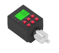 FTVOGUE Adaptador de Torsión Digital 1/2 pulg. 3,4-340 Nm Convertidor de Llave de Torsión Electrónica de Alta Precisión con Adaptadores de 3/8 pulg. y 1/4 Notificaciones de Luz Sonora para