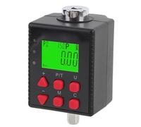 FTVOGUE Adaptador de Torsión Digital, Convertidor de Llave de Torsión Electrónica de 1/4 de Pulgada de Alta Precisión con Pantalla LCD Retroiluminada para Mantenimiento de Automóviles, Motocicletas