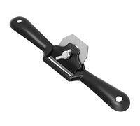 FTVOGUE Afeitadora Plana, Cómoda Herramienta de Recorte Manual, Acero Superior para Cepillar Superficies Curvas, Ideal para Entusiastas de la Carpintería de 9 Pulgadas