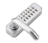FTVOGUE Aleación de Zinc Dígito Teclado Cerradura de la Puerta Manija de la Puerta de la Mano Derecha Contraseña Cerradura codificada de Seguridad para la Oficina Hogar