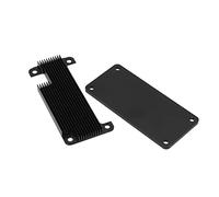 FTVOGUE Almacenamiento Protector de Carcasa para Cero 2w: Tamaño Compacto con Enfriamiento Rápido e Instalación Fácil (Encabezado de Pin Colorido de Concha Negra)