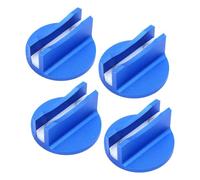 FTVOGUE Almohadilla Magnética de Aluminio con Dos Imanes Fuertes, Acolchado de Nailon para Coches, Camiones, SUV, Punto de Elevación de Soldadura de Garaje