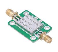 FTVOGUE Amplificador de Banda Ancha RF 0,1-2500MHz 12V 45mA 25dB LNA de bajo Ruido y Alta Ganancia con Conector Hembra SMA-K para Estación Base de Comunicación Inalámbrica
