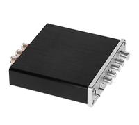 FTVOGUE Amplificador Digital de 100 W, Amplificador Estéreo de Aleación de Aluminio, Reproductor de Música Compacto con DC12 V-24 V para Sistemas de Música Domésticos