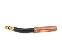 FTVOGUE Antorcha de Soldadura MIG 200A Cuello de Cisne Tubo de Pistola MAG de Latón Interfaz de 9 Mm Codo de Cobre Engrosado Conexión Estable para Reparación y Reemplazo de Soldadura MIG MAG