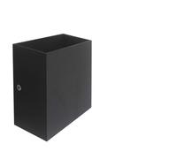 FTVOGUE Aplique de Pared LED COB Moderno de 6 W Lámpara de Pared de Cubo de Aluminio Puro Iluminación Arriba hacia Abajo 85-265 V Voltaje Amplio con Soportes de (Blanca y no regulable)