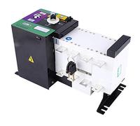 FTVOGUE ATS de Doble Potencia, Interruptor de Transferencia Automática de 160 A, Tipo de Aislamiento, Interruptor de Transferencia de Generador Confiable para Uso Doméstico e Industrial