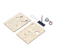 FTVOGUE Avión Modelo Stem de Madera, Rompecabezas de Aprendizaje 3D de Madera Compuesta para Niños Proyecto de Bricolaje