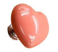 FTVOGUE Ayudante para Empujar Botones de Inodoro, Herramienta de Prensa de Plástico en Forma de Corazón con Diseño Fácil de Usar para Usuarios de Uñas Largas (PINK)