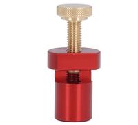 FTVOGUE Bloque de Límite de Agujero para Perros de 20mm, Perilla de Calibre para Escaleras, Marco de Guía de Diseño, Accesorio Cuadrado para Mesa de Carpintería (rojo)