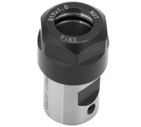 FTVOGUE Bloque de Pinza ER16, Herramienta de Sujeción de Alta Resistencia de Material Premium para Eje de Motor de Husillo, con Rosca Lineal en Espiral para Fresadora Taladradora de Torno (10mm)