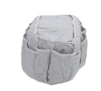 FTVOGUE Bolsa de Almacenamiento para Reposabrazos de sofá, Organizador de Tela No Tejida para Juguetes y Pañales, Carrito para sofá Fácil de Usar para Sala de Estar y Guardería
