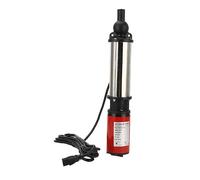 FTVOGUE Bomba de Agua Solar, Bomba Sumergible DC 12 V 300 W, Elevación de Descarga de 15 M 4 M³ H de Estanque Solar para Riego Jardín Granja Tanque de Agua Camping Vehículo Acuicultura