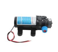 FTVOGUE Bomba de Diafragma Bomba Autocebante Eléctrica DC24V 60W Alambre de Cobre Completo Rodamiento de Rodillos Dobles 5L Min 0.8MPa para Lavado de Autos Transferencia de Agua Spray Agricultura