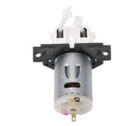 FTVOGUE Bomba Peristáltica DC12V / 24V Bomba Dosificadora DIY Cabeza de Tubo Peristáltico Para el Laboratorio de Análisis Químico Químico(White12v 1 * 3)