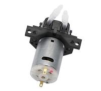 FTVOGUE Bomba Peristáltica DC12V / 24V Bomba Dosificadora DIY Cabeza de Tubo Peristáltico Para el Laboratorio de Análisis Químico Químico(Black 24v 3 * 5)