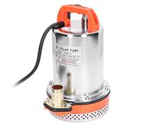 FTVOGUE Bomba Sumergible Bomba de Agua Solar de Pozo Profundo DC24V, de Refuerzo de Cabeza Alta con Motor de Alambre de Cobre, para Estanque, Piscina, Acuicultura, Tanque de Agua, Drenaje, Riego