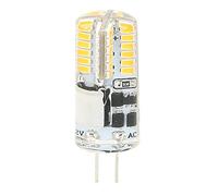 FTVOGUE Bombilla LED G4 48 LED 3W 300LM Luz Bi Pin No Regulable para Lámpara de Techo Lámpara de Ventilador de Mesa de Pared de Gabinete (Luz Natural)