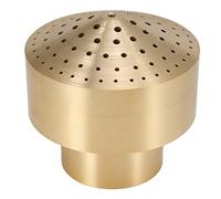 FTVOGUE Boquilla de Fuente de Latón, Material de Primera Calidad con Diseño de Orificios Múltiples, Altura de Rociado de 1,8 M, Ideal para Fuentes de Agua de Jardines y Hoteles