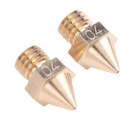 FTVOGUE Boquilla de LatóN para Impresora 3D de 0,4 Mm Resistente a Altas Temperaturas, Boquilla Interior Lisa M6x13,8 Mm para ImpresióN Multimaterial Raise3D N Series Pro2 Pro3 E2