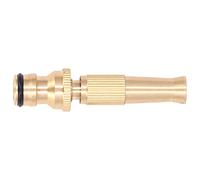 FTVOGUE Boquilla de Manguera de Latón de Alta Presión con Conector Rápido de 1/2 Pulgada para Riego y Lavado de Jardines