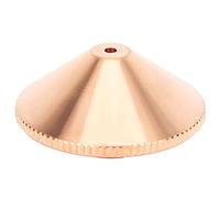FTVOGUE Boquilla Láser de Latón de una Sola Capa para Máquina Cortadora | Rosca M11, 28 Mm de Diámetro, 0,6 Pulgadas de , Alta Dureza, Resistente a la Corrosión, para Precitec y Hanslaser
