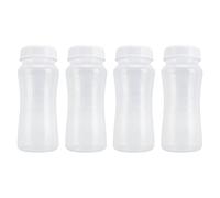 FTVOGUE Botellas de Almacenamiento de Leche de 300 Ml, Compatibles con Extractores de Leche Eléctricos a Prueba de Fugas, Botellas de Recolección de Cuello Ancho Reutilizables para Mamás que Amamantan