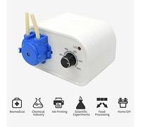 FTVOGUE Botón de Ajuste Inteligente de la Bomba de Agua del Acuario de 3 Rodillos con Bomba de Grado de Alimentos para Análisis de Laboratorio Aditivos