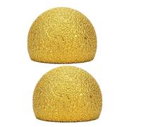 FTVOGUE Broca de Diamante para Amolar Rosca M10 Cabeza de Hongo 40 Mm | Cabezal Esférico Soldado Al Vacío, Rectificado de Curva Interior para Granito Mármol Cuarzo, Uso en Seco y Húmedo,