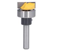FTVOGUE Broca Enrutadora de Vástago de 1/4 Pulgada Broca de Limpieza Inferior para Embutir de Bisagra con Punta de Aleación para Bisagra de Puerta Plantilla de Fresa para