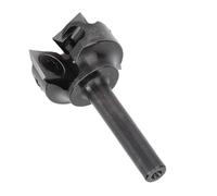 FTVOGUE Broca Enrutadora para Aplanamiento de Losas, Carburo de Vástago de 1/4, Diámetro de Corte de 1 Pulgada con Flauta 2+2 para Fresadora CNC, Superficie de Spoilboard y Procesamiento Lateral