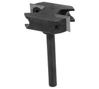 FTVOGUE Broca Enrutadora para Superficies de Spoilboard CNC, Vástago de 1/4 Pulgadas, Inserto de Carburo, Broca Cepilladora para Carpintería para Aplanamiento y Fresado de Losas, Madera Dura, Madera