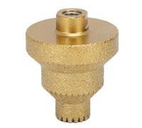 FTVOGUE Broca Escalonada de Diamante, Escariador Cónico de Dientes Incisivos Multicapa para Proyectos de Carpintería y Azulejos, Rosca M14 para Amoladoras Angulares, Tamaños de 20 Mm, 35 Mm y 50