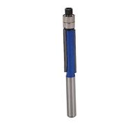 FTVOGUE Brocas de Enrutador de Corte Al Ras, Rodamientos Dobles de Carburo Cementado Broca de Corte Al Ras Vástago de 1/4 Pulgada Diámetro de de 5/16 Pulgada para Madera Blanda Plantilla de Madera