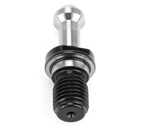 FTVOGUE BT40 Perno de Tracción de 45 Grados, Perilla de Retención Tratada Térmicamente de Acero Al Carbono Sólido con Roscas para Centro de Mecanizado CNC, Paquete de 2 Piezas para Fresado y