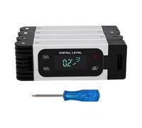 FTVOGUE Buscador de ángulos Portátil de 4 Secciones de Nivel Plegable Digital de 60 Cm y Regla de Medición con Pantalla Grande y Clara para Esquinas Escaleras Carpintería