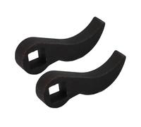 FTVOGUE Cabezal Adaptador de Llave de Barra de Palanca, Acero Al Carbono Tratado Térmicamente, Herramienta Compacta para Demolición y Elevación, Compatible con Trinquete de 1/2 Pulgada