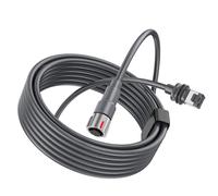 FTVOGUE Cable Apto para Plato de Rendimiento Gen 3, Cable de Extensión Ethernet de 10 Pies con Conector Propietario y Clasificación de Impermeabilidad IP68, para Antena Parabólica y