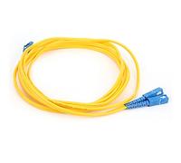 FTVOGUE Cable de Conexión de Fibra óptica Cable de Conexión de Fibra óptica de PVC LC UPC a SC UPC Dúplex Monomodo para Equipos de Transmisión de Estaciones Base de Salas de Telecomunicaciones