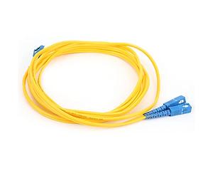 FTVOGUE Cable de Conexión de Fibra óptica Cable de Conexión de Fibra óptica de PVC LC UPC a SC UPC Dúplex Monomodo para Equipos de Transmisión de Estaciones Base de Salas de Telecomunicaciones