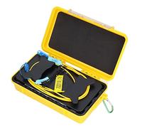 FTVOGUE Cable de Prueba de Fibra Puente de Cable óptico, Caja de Lanzamiento OTDR de Fibra Monomodo 9 125 de 2000 Metros, de Extensión de Baja Pérdida con Bolsa de Caja de Almacenamiento para
