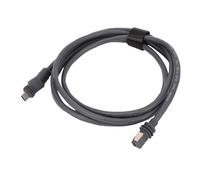 FTVOGUE Cable Ethernet Satelital Rectangular, Cable de Enrutador de Reemplazo 26 AWG, 33 Pies, 10 M, IP68, Cobre de PVC Impermeable, 1200 Mbps para Configuración de RV Satelital Rectangular GEN3 para