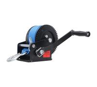 FTVOGUE Cabrestante de Manivela, Construcción de Acero de Aleación, Potencia de Elevación Manual de 1600 Libras, Perfecto para Camiones y Remolques