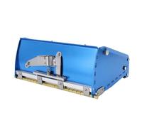 FTVOGUE Caja de Acabado Plana de 10 Pulgadas, Caja Plana de Paneles de Yeso de Aleación de Aluminio para Pintura de Paredes y Enlucido, Diseño Liviano y Resistente con Mecanismo de Bisagra, para